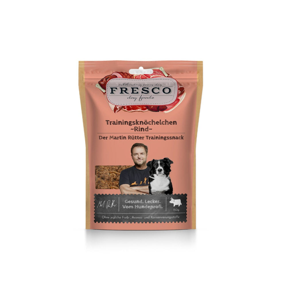 Fresco Trainingsknöchelchen Rind für Hunde