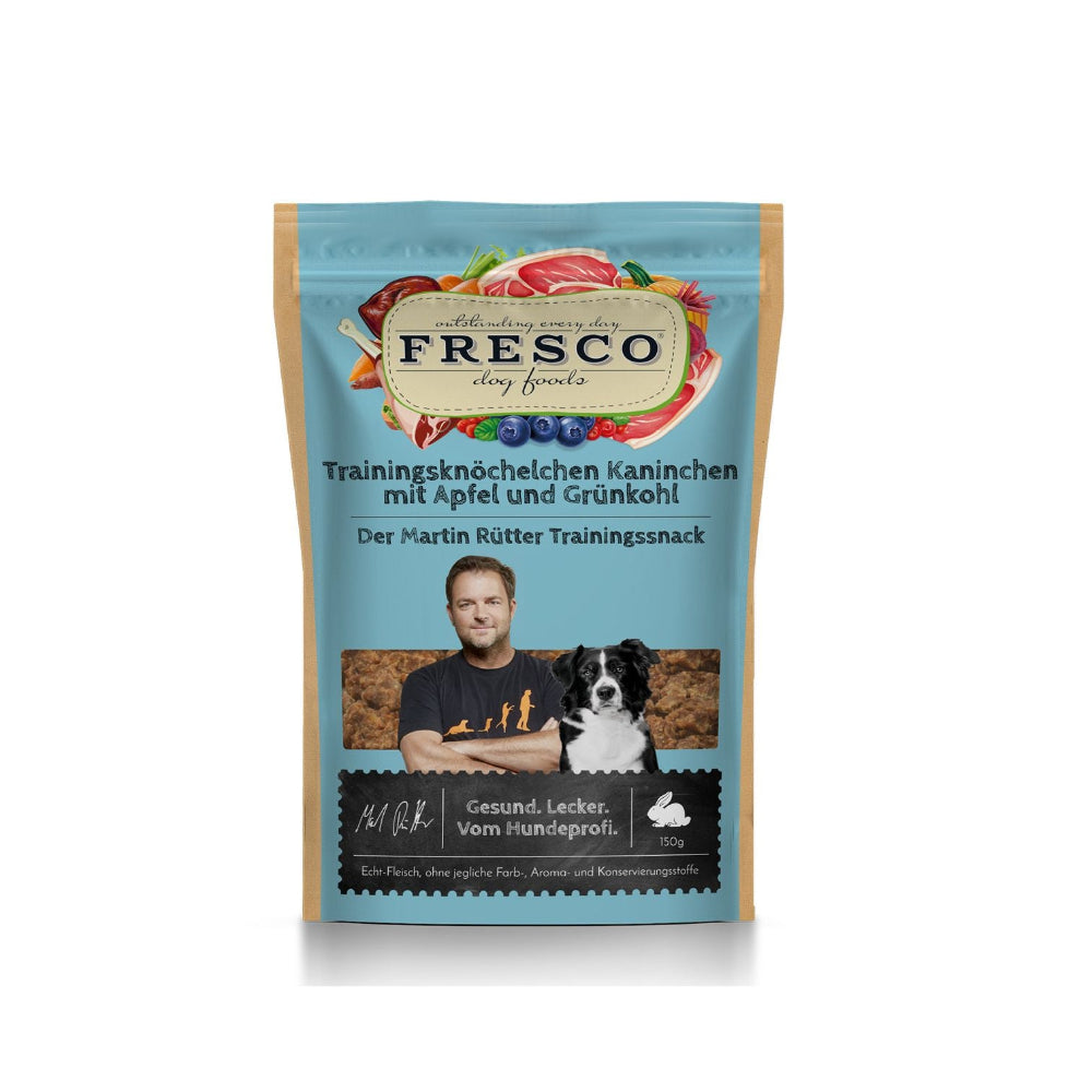 Fresco Trainningsknöchelchen Kaninchen für Hunde