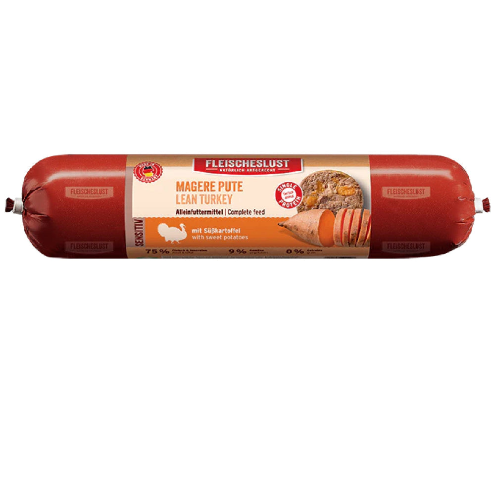 Magere Pute mit Süßkartoffel