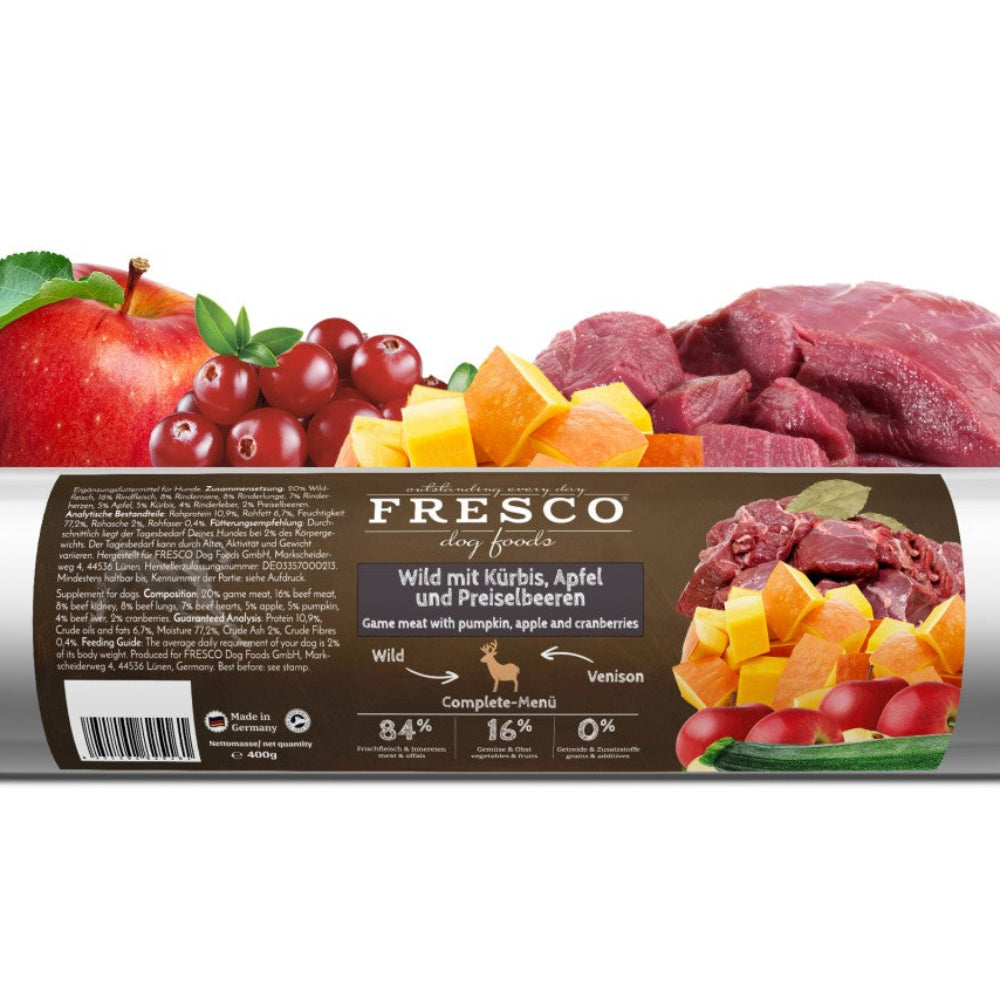 Fresco Barfwurst für Hunde