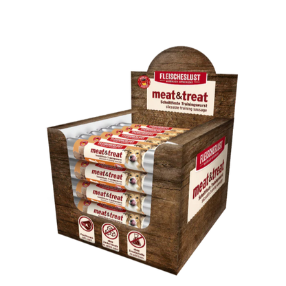 Fleischeslust Trainingssnack Pute für Hunde