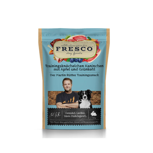Fresco Trainningsknöchelchen Kaninchen für Hunde