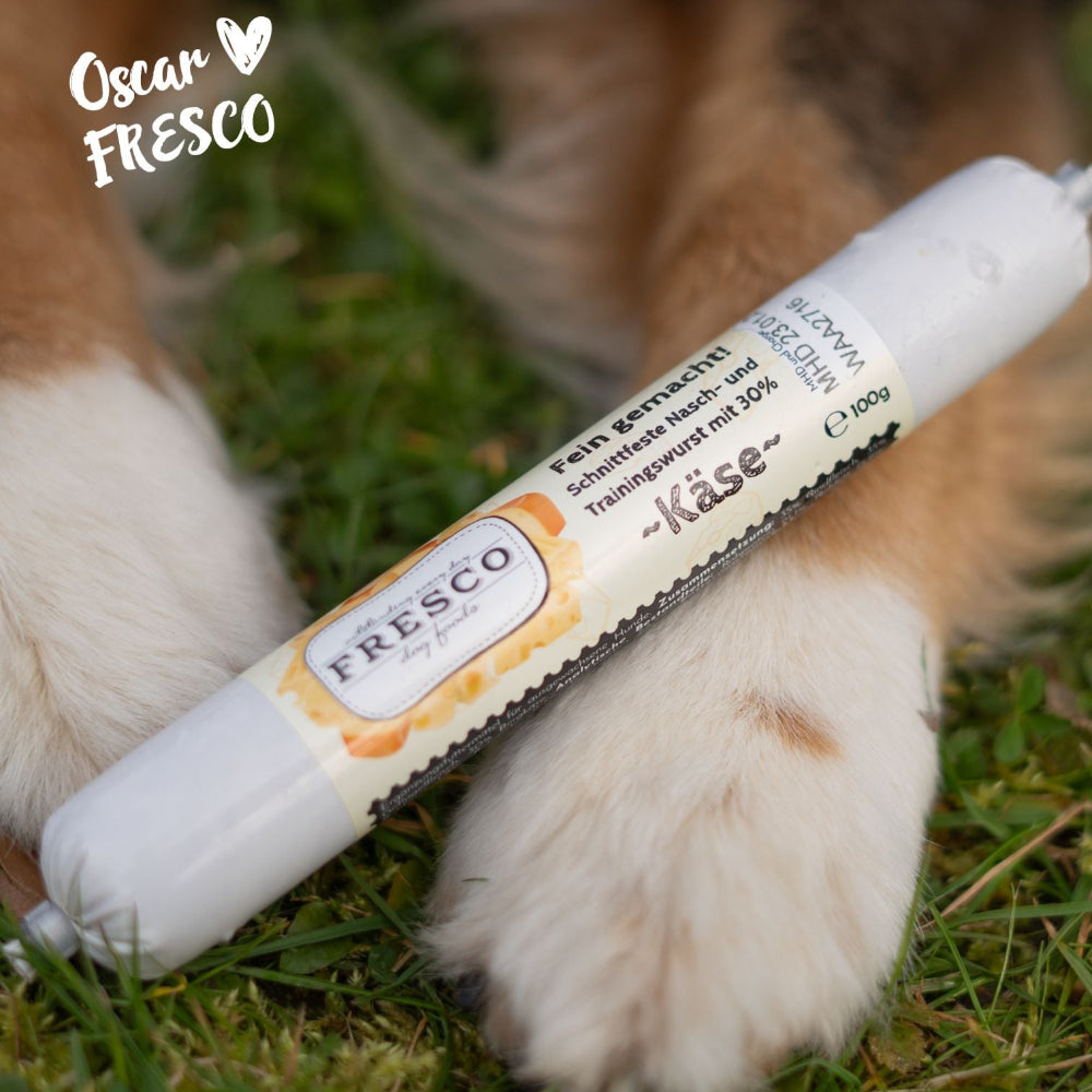 Fresco Traininwurst Käse für Hunde