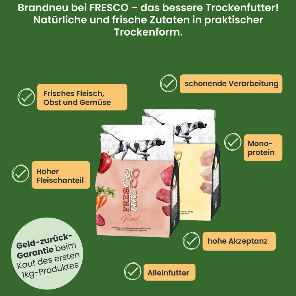 Fresco Trockenfutter für Hunde