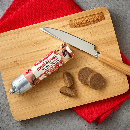 Rinderleberwurst für Hunde