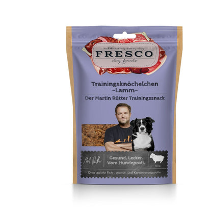 Fresco Trainingsknöchelchen Lamm für Hunde