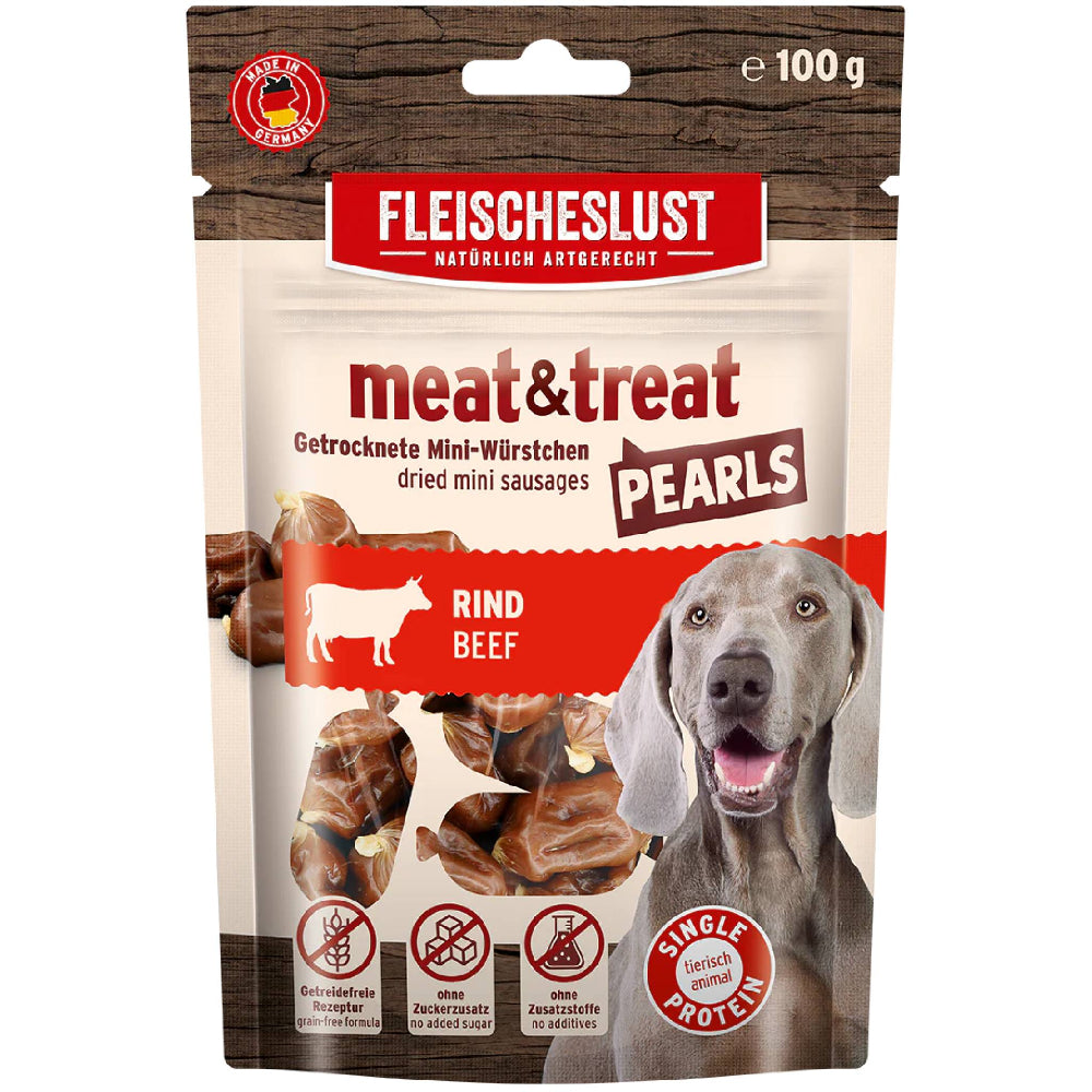 Fleischeslust meat&treat Pearls für Hunde