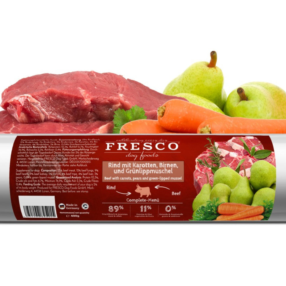 Fresco Barfwurst für Hunde